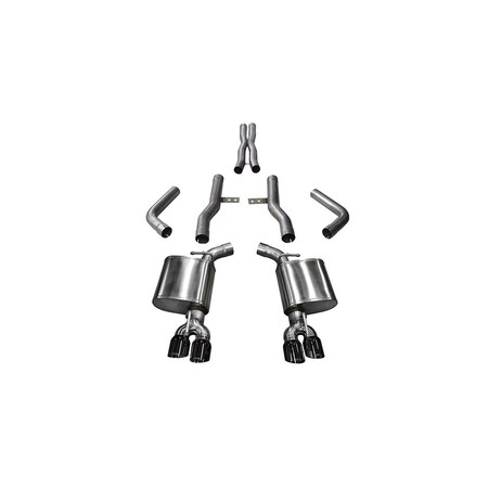 Corsa Exhaust 2.75 ft. Xtream Cat Back Black Tip C1M-14989BLK